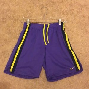 Purple shorts